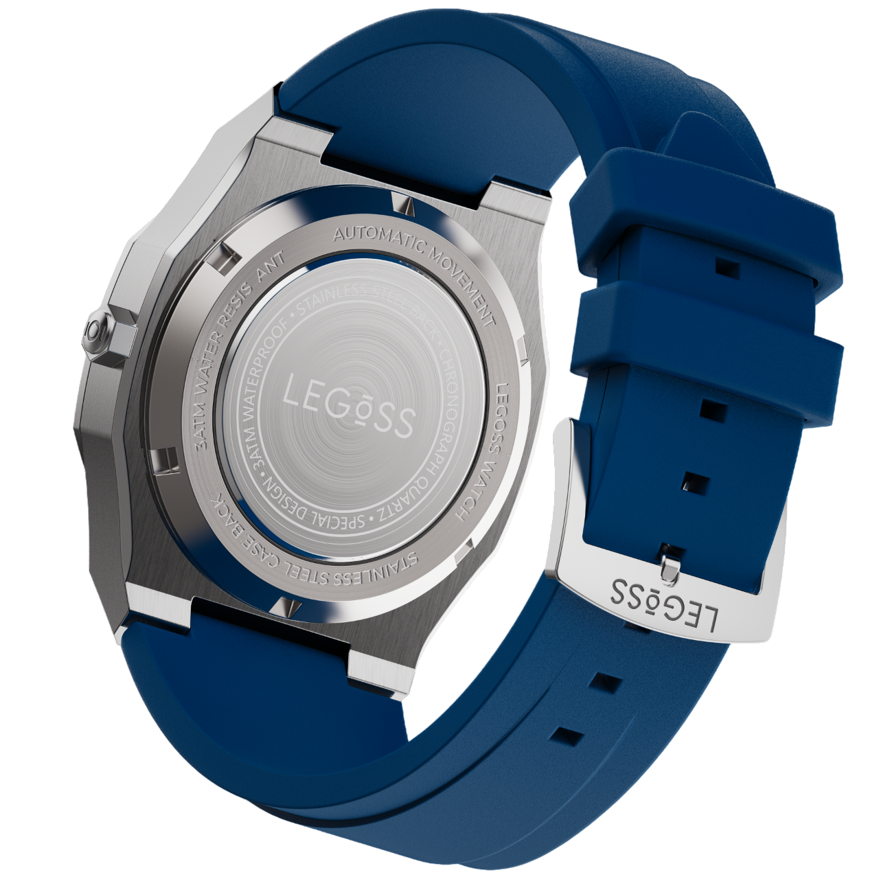 LEGOSS Watch Blue Edition Arabic Numbers - Legoss Watches