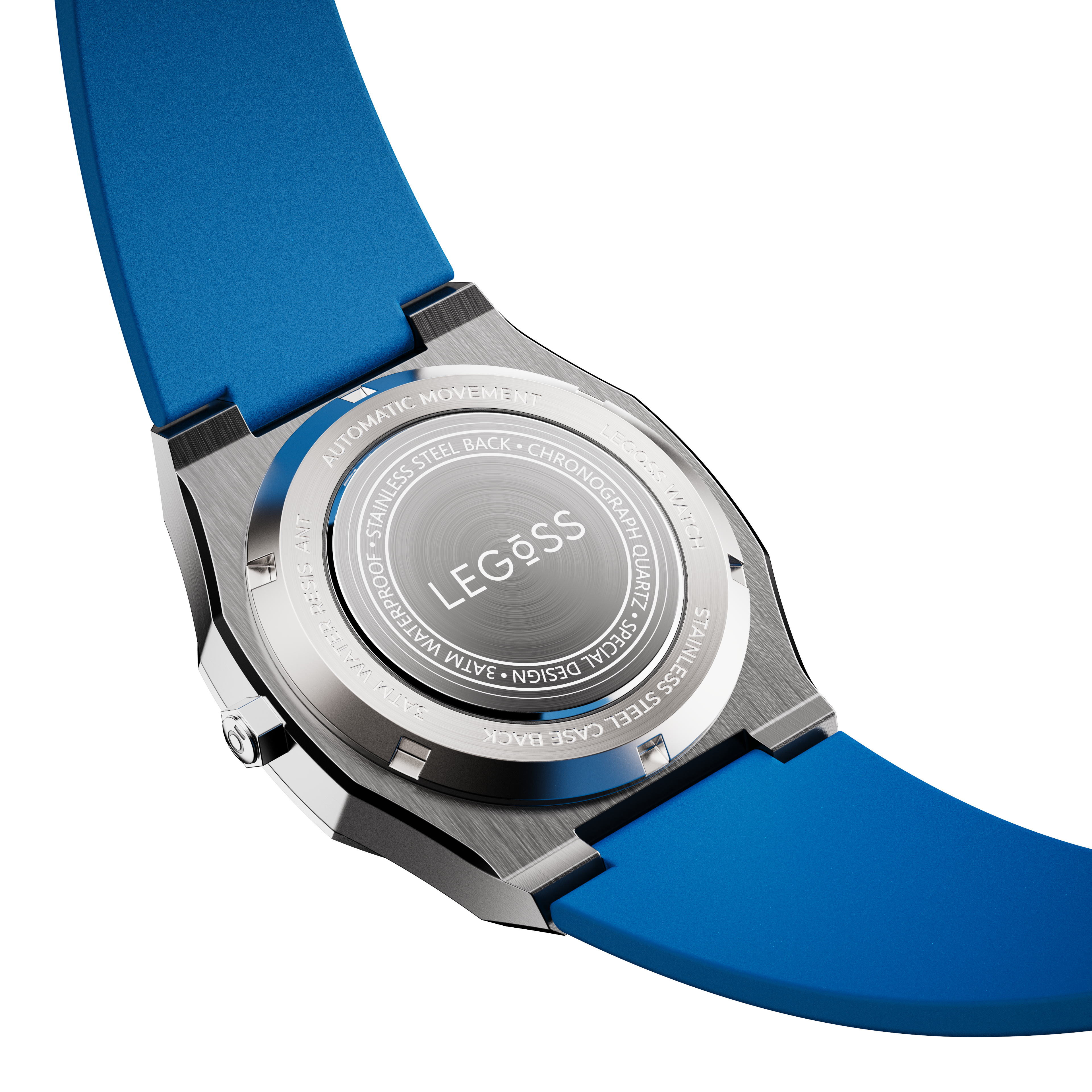 LEGOSS Watch Blue Edition Arabic Numbers - Legoss Watches