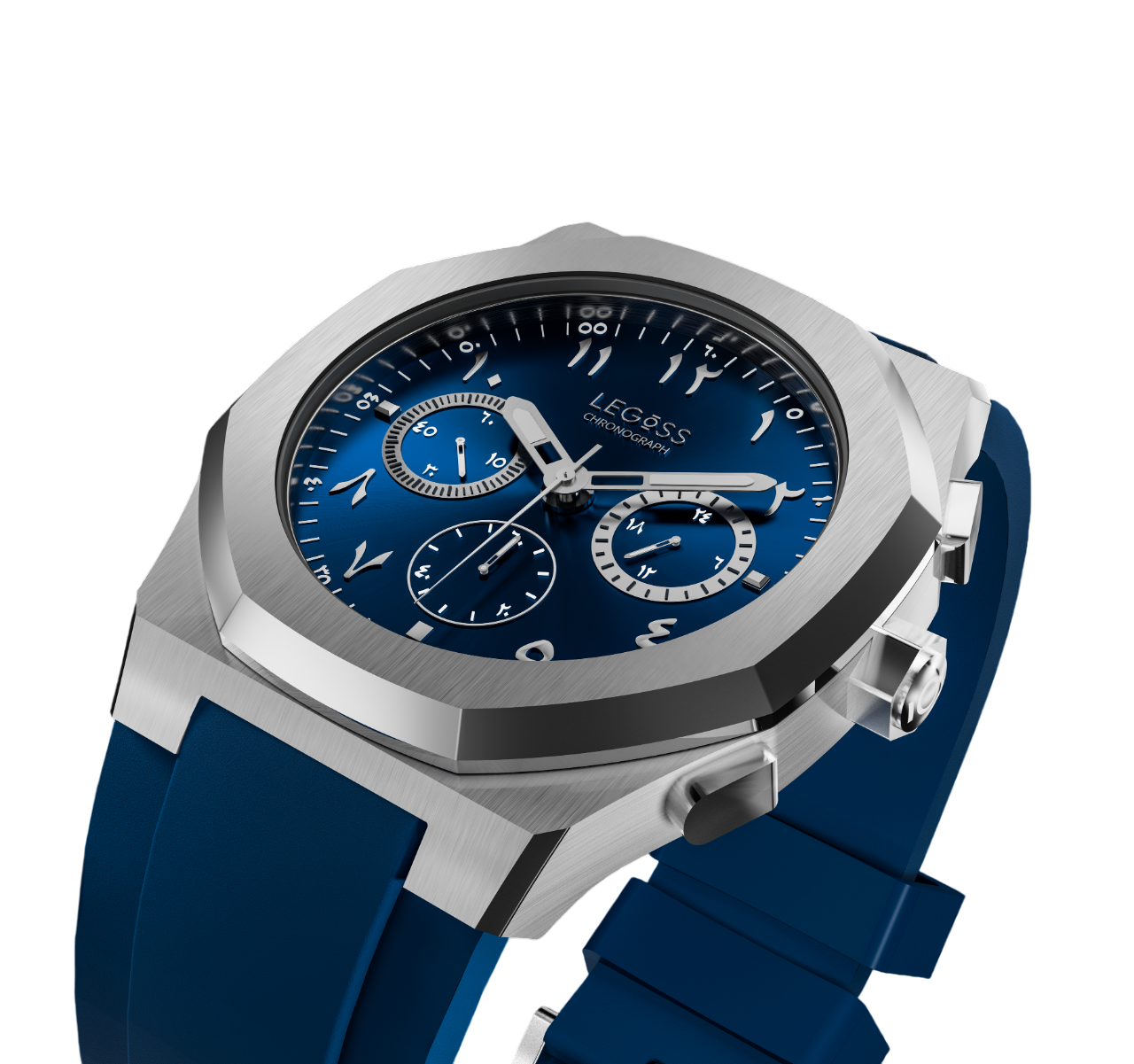 LEGOSS Watch Blue Edition Arabic Numbers