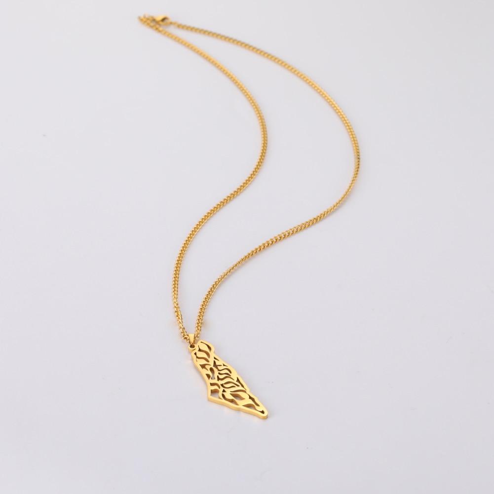 Myshape Palestine Map Pendant - LEGOSS