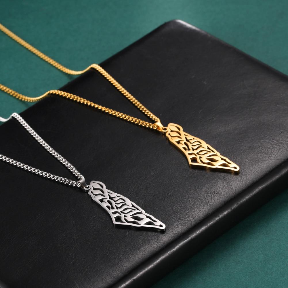 Myshape Palestine Map Pendant - LEGOSS