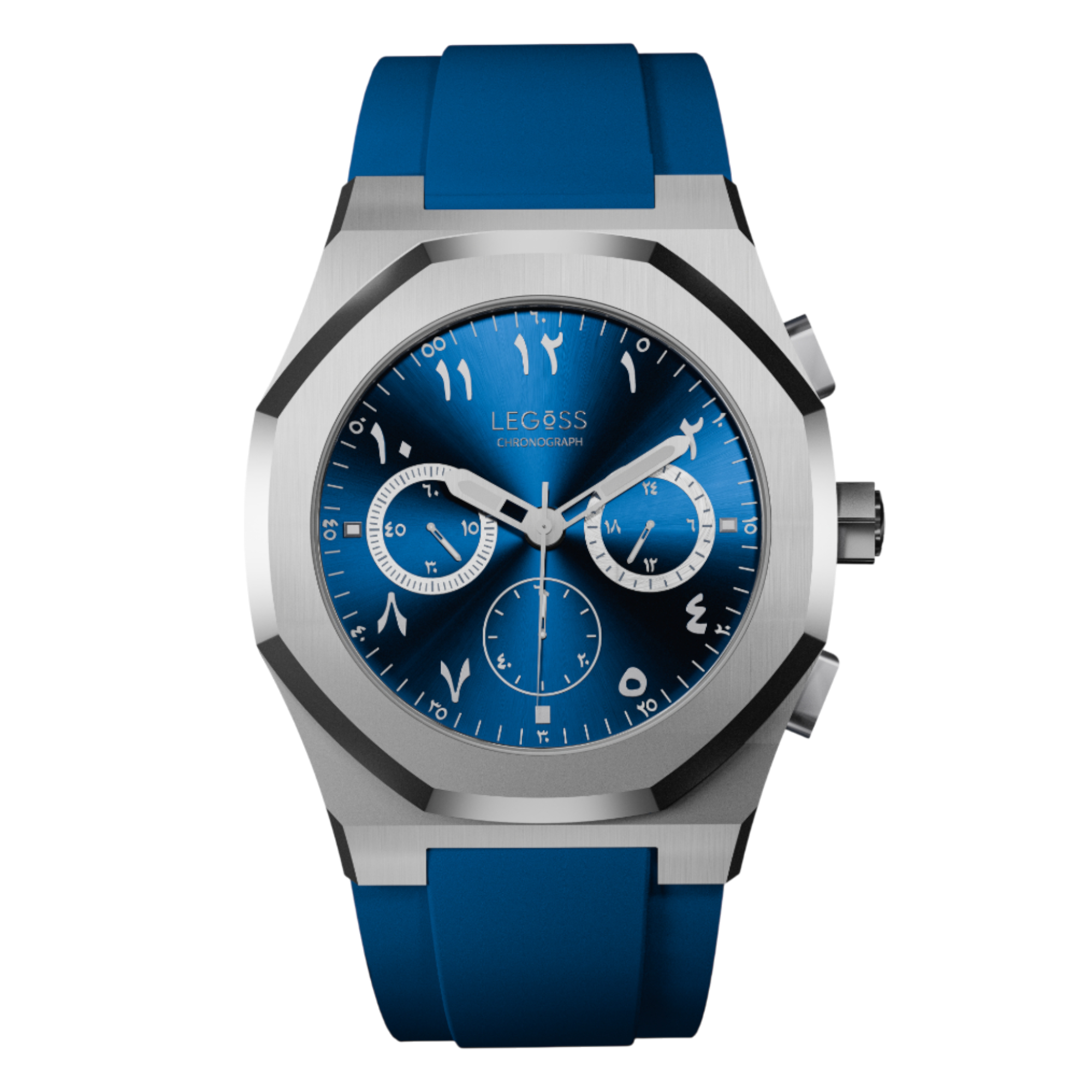 LEGOSS Watch Blue Edition Arabic Numbers - Legoss Watches