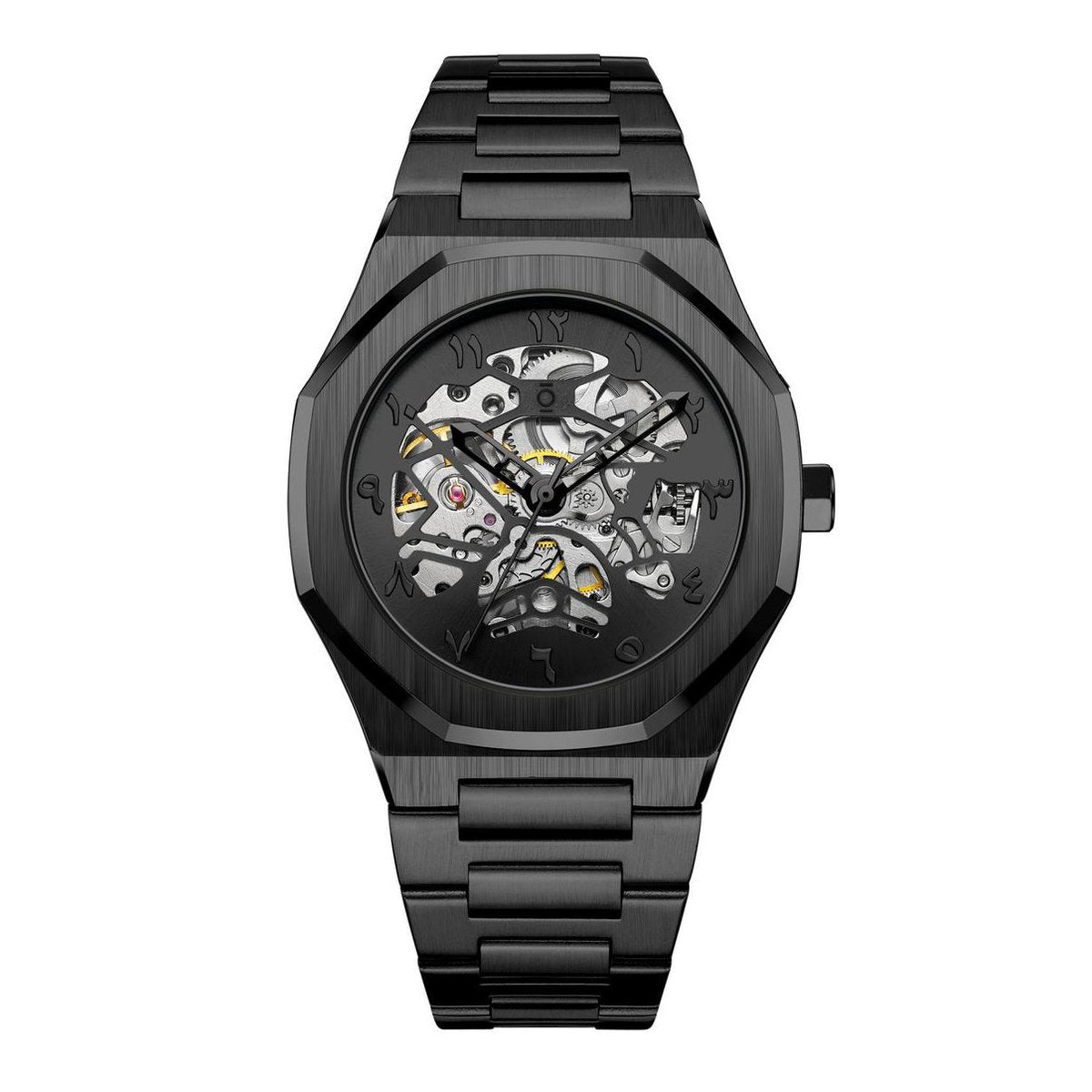 HOURAN V550 – Skeleton Automatic Movement Watch
