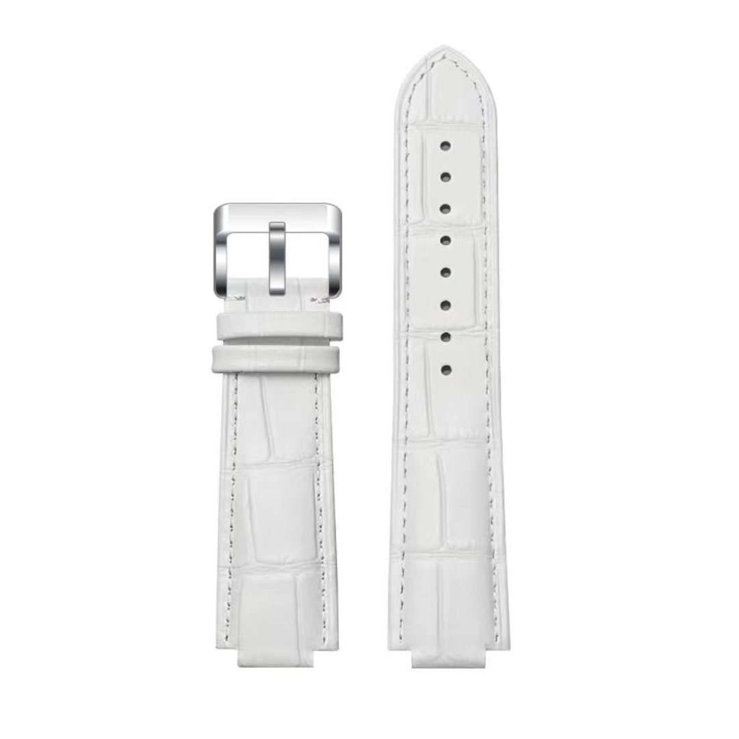 White Leather Strap