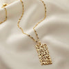 Gold Plated Dua Necklace