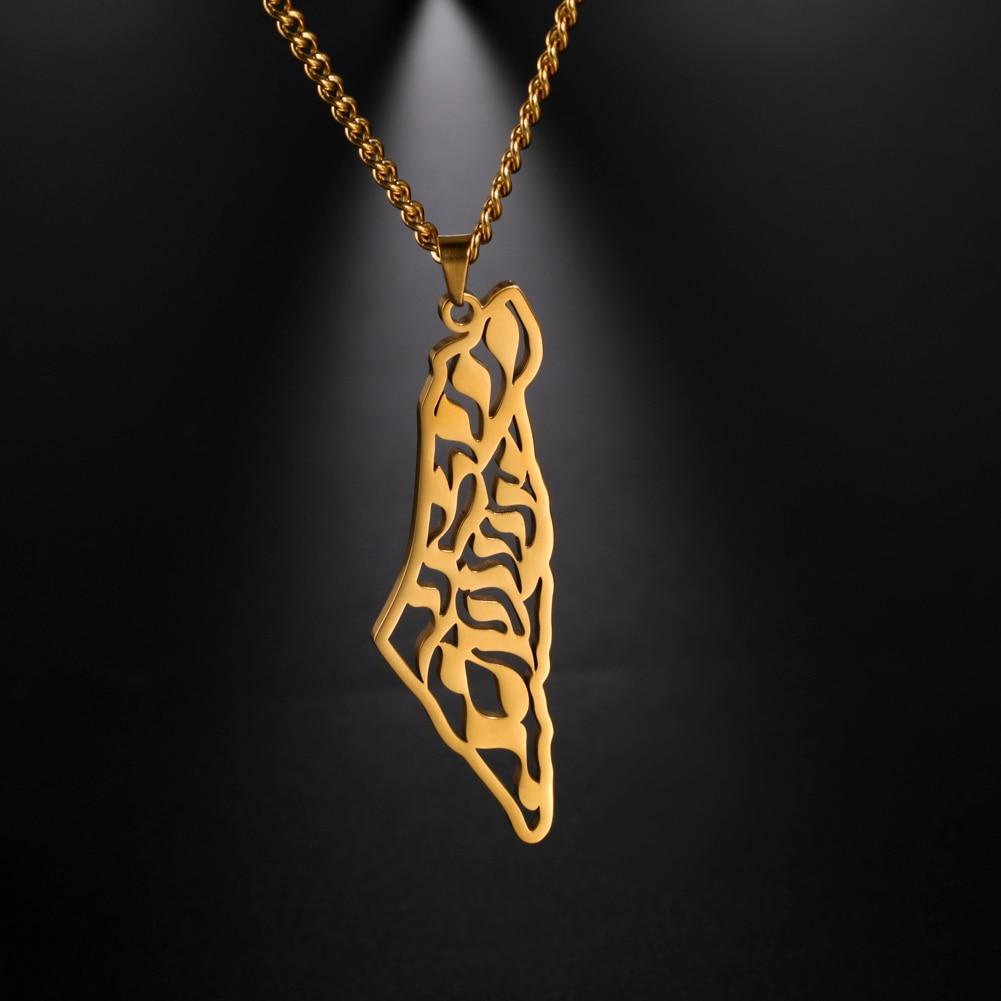 Myshape Palestine Map Pendant - LEGOSS